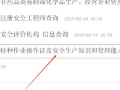 特种作业电子证怎么查第4步