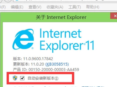 如何升级ie浏览器版本到11第4步