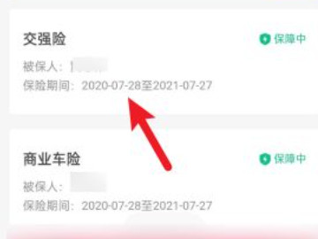 汽车交强险网上怎么查询第4步
