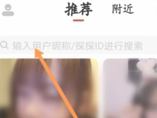 有探探号怎么搜索第2步