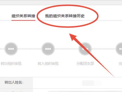 网上怎么自己转团关系第6步