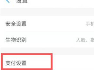支付宝怎么取消小额免密支付第2步
