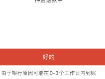 人民出行怎么退押金第4步