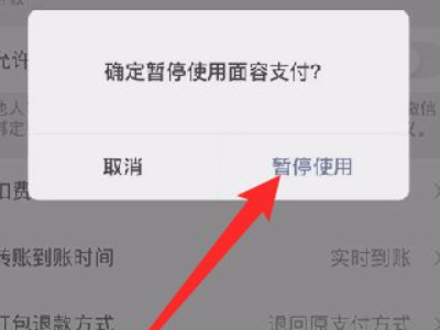 微信如何删除账单不用扫脸第5步