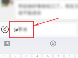 怎样艾特群里不说话的某个人第4步
