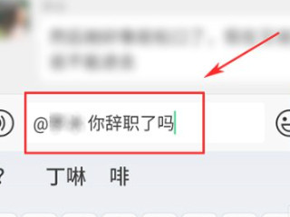 怎样艾特群里不说话的某个人第5步