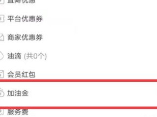 团油100加油金怎么用第3步