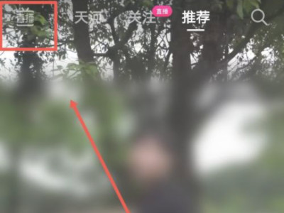 看抖音怎样隐藏屏幕字第1步