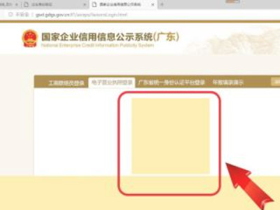 营业执照怎么查个人信息第5步