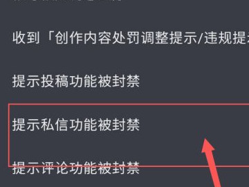 私信功能被私禁怎么办第4步