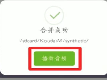 怎么把音频合成一个第6步