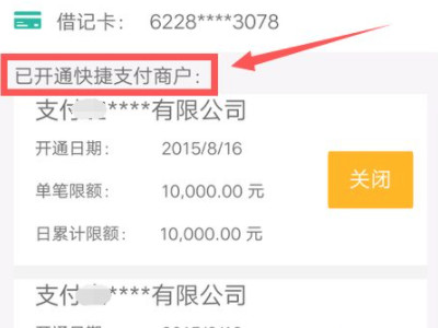 怎么查快捷支付给了谁第6步
