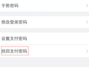 数字钱包支付密码怎么找回第2步