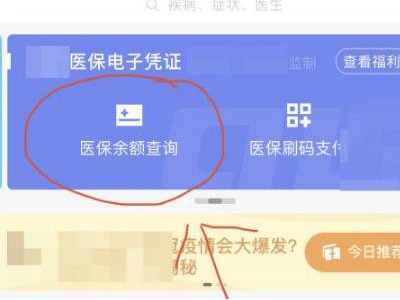手机怎么查医保卡余额查询第3步