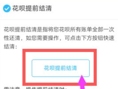 怎么把花呗分期的钱全部还完第4步
