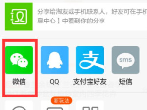 如何发商品链接给别人第4步