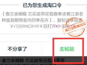 如何发商品链接给别人第5步