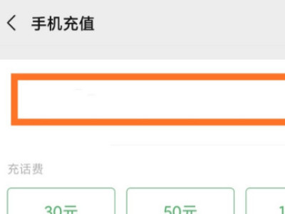 微信交不了话费维护中第4步