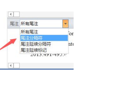 尾注删不掉的回车符第4步