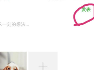 怎样把动态图发朋友圈第4步