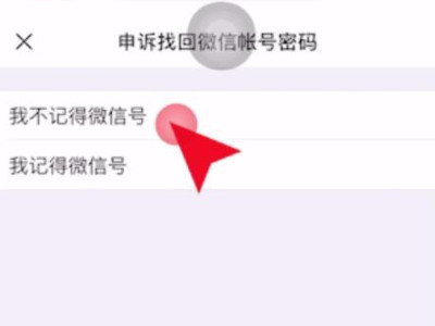 微信忘记密码第3步