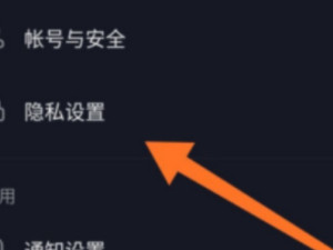 抖音我的喜欢怎么设置隐私第4步