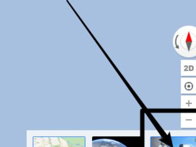 怎样查看地图全景第2步