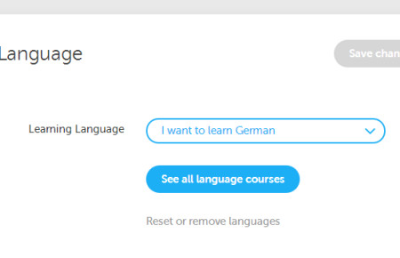多邻国怎么删除一门语言第2步