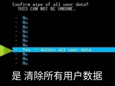 进入recovery模式后怎么办第3步