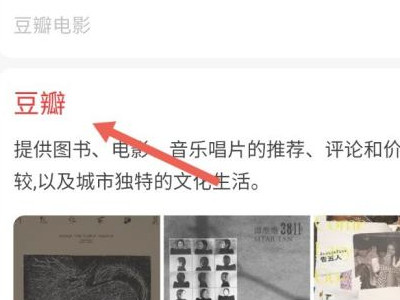 手机怎么打开豆瓣网页版第3步