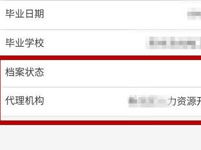 天府通办怎么查个人档案第4步