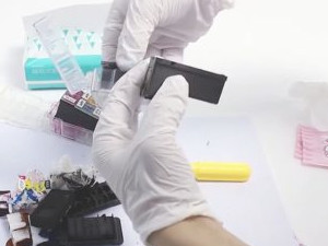 佳能ts3380打印机墨盒怎么加墨第5步