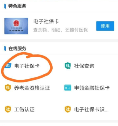 怎么添加小孩的电子社保卡第3步