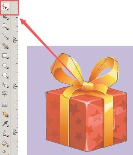 cdr贝塞尔抠图技巧第4步