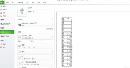 如何打印标题行,让每页纸都有第2步