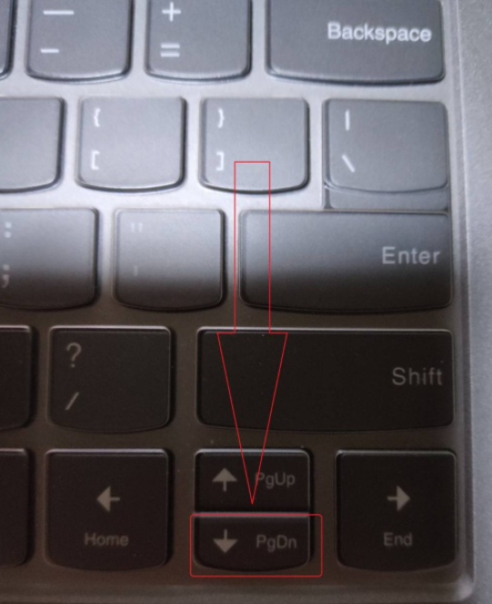 笔记本怎么按pgup第3步