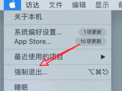 mac怎么关闭正在运行的程序第2步