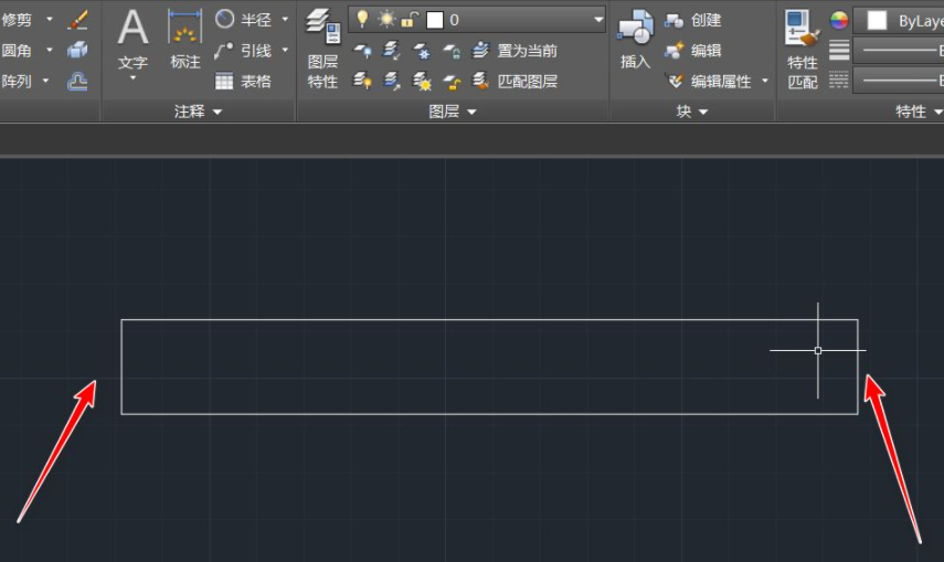 cad双线ML线怎么封口第6步