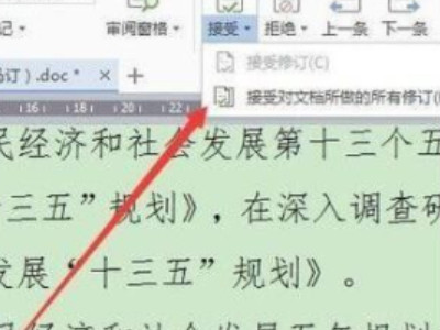 wps修改标记怎么去掉第5步