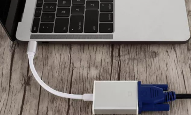 苹果电脑连接投影仪第2步