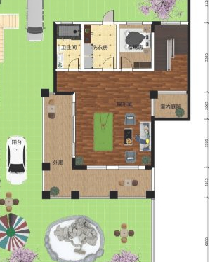 cad彩平图怎么做第7步