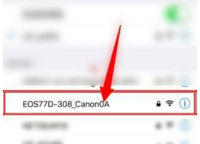 佳能相机连接手机第6步
