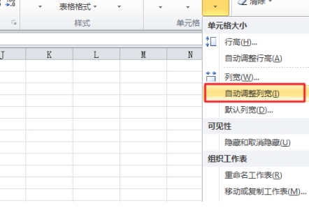 Excel单元格自动适应文字第3步