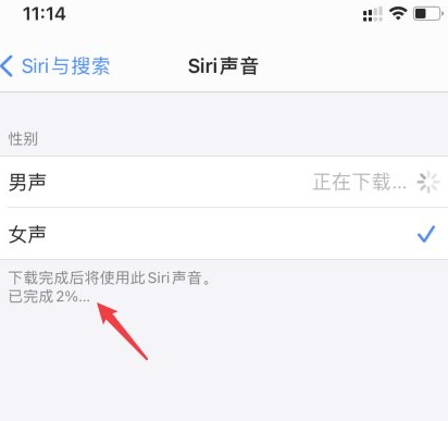 怎么给siri换语音包第5步