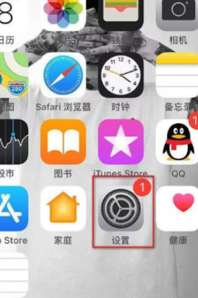 苹果11返回键怎么调出来第1步