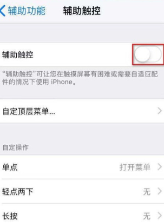 苹果11返回键怎么调出来第4步