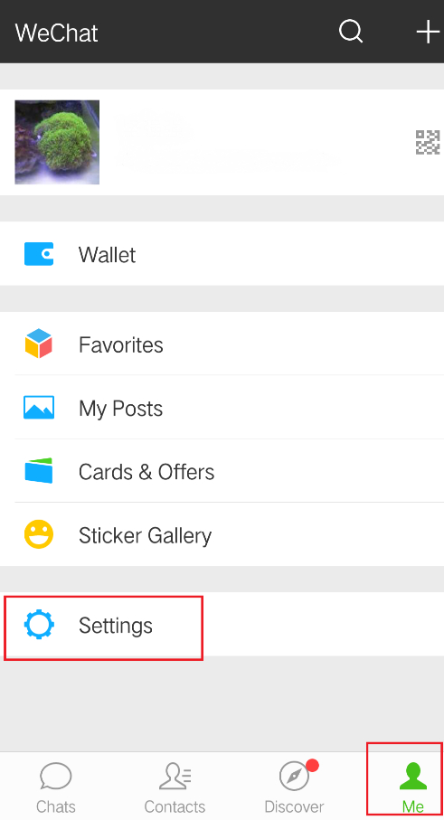 微信出现英文状态怎么办第2步