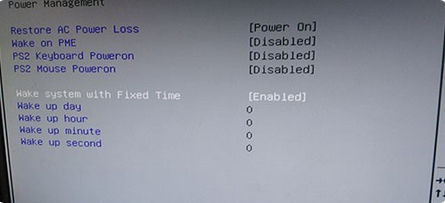 bios设置通电自启动第6步
