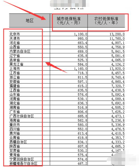 网上怎么查个人低保信息第6步