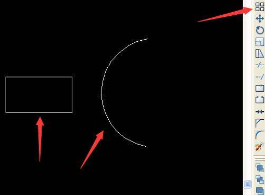 cad怎么顺着一条线阵列第1步